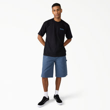 Load image into Gallery viewer, Dickies Worn Relaxed Carpenter Duck Shorts 13" Inch - Retro Indigo
