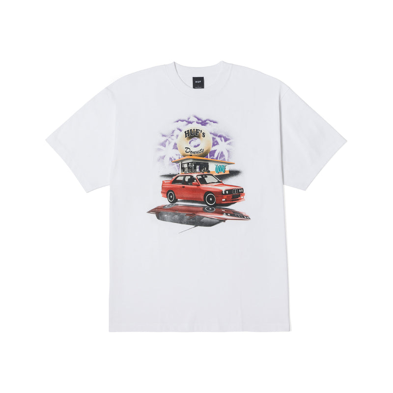 Huf Drive Thru Tee in White