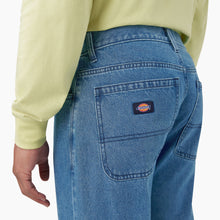 Load image into Gallery viewer, Dickies Double Knee Loose Fit Denim in Stonewashed Vintage Blue
