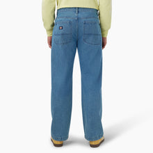 Load image into Gallery viewer, Dickies Double Knee Loose Fit Denim in Stonewashed Vintage Blue
