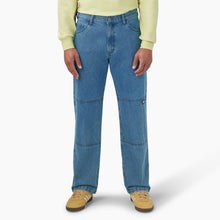 Load image into Gallery viewer, Dickies Double Knee Loose Fit Denim in Stonewashed Vintage Blue
