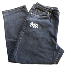 Load image into Gallery viewer, 818 Skate Denim Drawstring Pants in Washed Black
