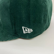 Load image into Gallery viewer, New Era 59Fifty Upsidedown LA Dodgers in Dark Green Corduroy
