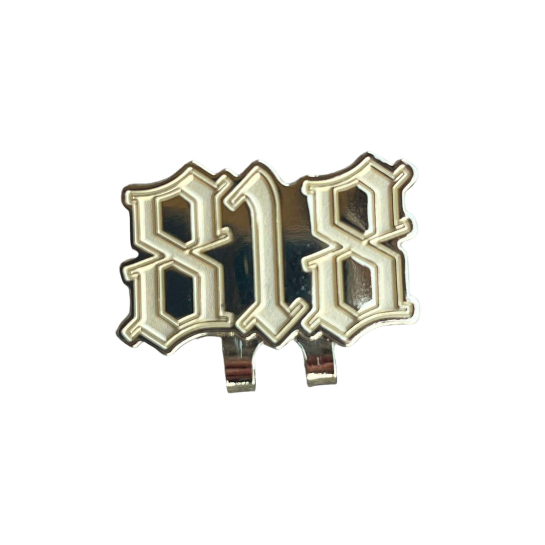 818 Gold Hat Clip