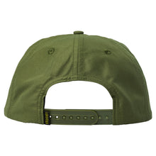 Load image into Gallery viewer, Krooked Skulls n Teeth Snapback in Army Green
