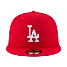 Load image into Gallery viewer, New Era 5950 LA Dodgers in Scarlet
