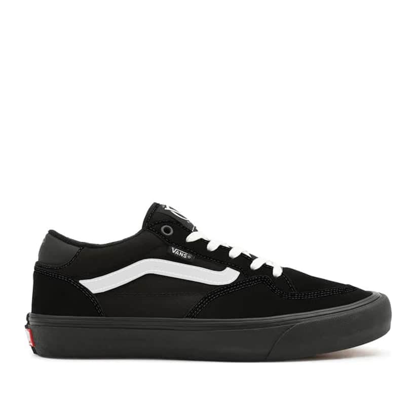 VANS★ROWAN★兼用★BLACK Skate Rowan Shoe in Black | Vans