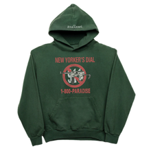 Load image into Gallery viewer, Paradise.NYC New Yorkers Dial Hoodie in Ivy
