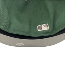 Load image into Gallery viewer, New Era 5950 Los Angeles Dodgers Script 2024 World Series Champions Patch in Mountain Pine Green/Black

