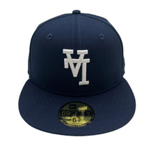 Load image into Gallery viewer, New Era 5950 Upsidedown LA Dodgers in Oceanside Blue
