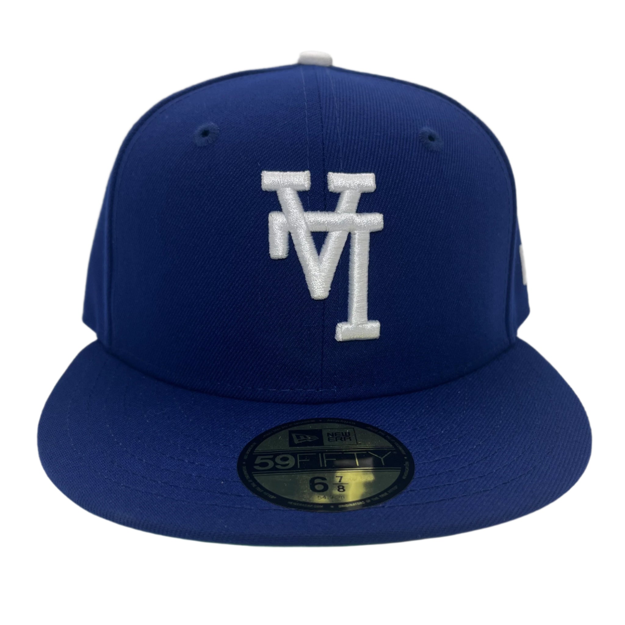 New Era 5950 Upsidedown LA Dodgers in Dark Royal – 818 Skate