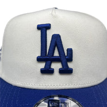 Load image into Gallery viewer, New Era 940 A-Frame Los Angeles Dodgers ASG 22 Patch Snapback in Chrome/Blue
