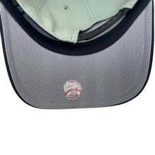 Load image into Gallery viewer, New Era 940 A-Frame Los Angeles Dodgers Script 2024 World Series Champions Patch in Everest Green/Black - 818 Exclusive
