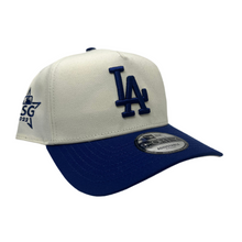 Load image into Gallery viewer, New Era 940 A-Frame LA Dodgers ASG 22 Patch Snapback in Chrome/Blue
