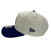 Load image into Gallery viewer, New Era 940 A-Frame Los Angeles Dodgers ASG 22 Patch Snapback in Chrome/Blue
