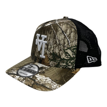 Load image into Gallery viewer, New Era 950 A-Frame Upsidedown LA Dodgers Trucker in Realtree Camo
