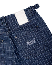 Load image into Gallery viewer, Basement Pinstripe V2 Denim Pants in Blue
