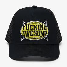 Load image into Gallery viewer, FA KO Mesh Snapback in Black
