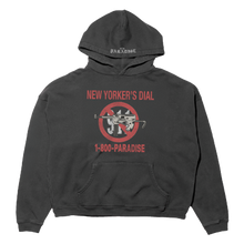 Load image into Gallery viewer, Paradise.NYC New Yorkers Dial Hoodie in Black
