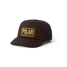Load image into Gallery viewer, Polar Skate Co. Jake Cap Earthquake Hat in Brown
