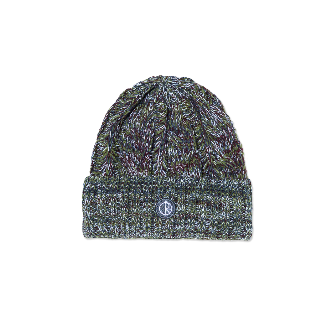 Polar Skate Co. Braid Beanie in Green