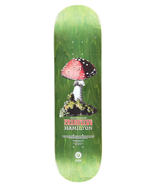 Primitive Hamilton Red Cap Deck 8.125