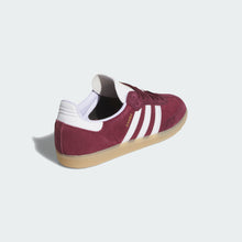 Load image into Gallery viewer, Adidas Samba ADV in Shadow Red/White/Maroon
