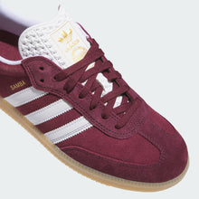 Load image into Gallery viewer, Adidas Samba ADV in Shadow Red/White/Maroon
