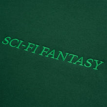 Load image into Gallery viewer, Sci-Fi Fantasy Logo Hoodie in Dark Green
