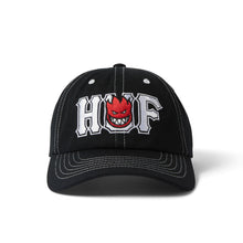 Load image into Gallery viewer, Huf x Spitfire Union Snapback in Black

