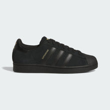 Load image into Gallery viewer, Adidas Superstar ADV in Black/Black/Gold
