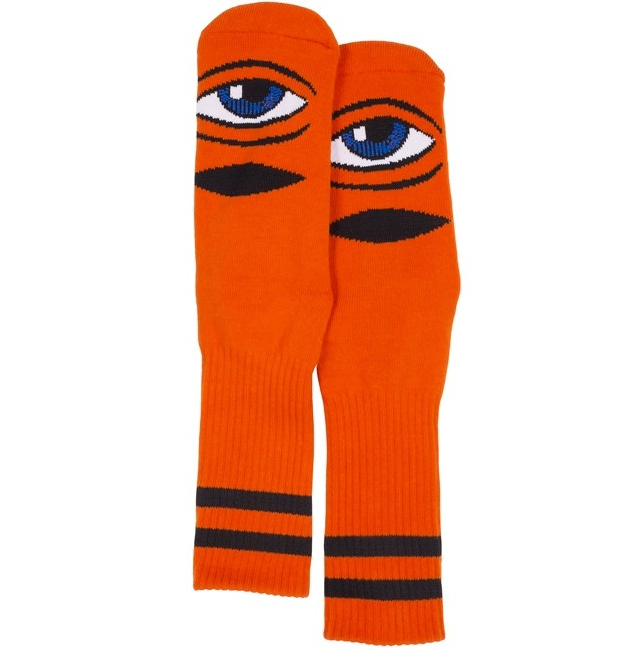 Toy Machine Sect Eye Socks in Orange