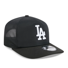 Load image into Gallery viewer, New Era 1920 LA Dodgers Mesh Trucker Snapback in Black/White
