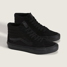 Load image into Gallery viewer, Vans Skate SK8-HI in Black/Black
