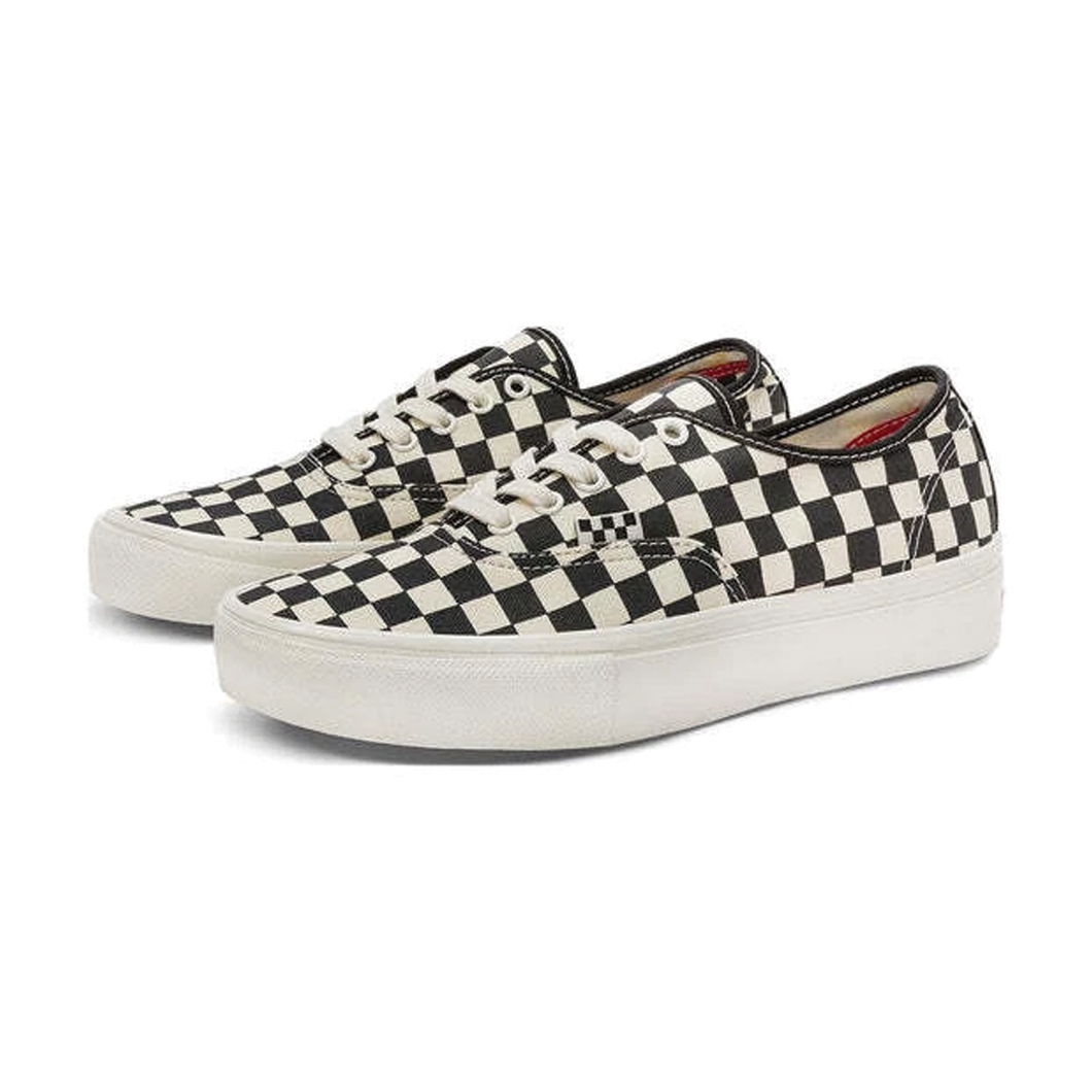 Vans Skate Authentic in Checkerboard Marshmallow