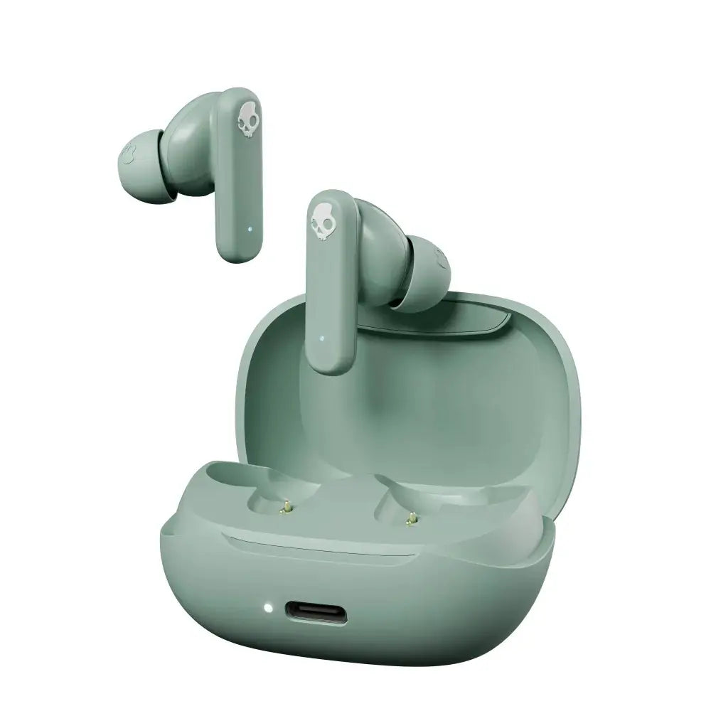 Skullcandy Smokin' Buds Wireless Earbuds in Preppy Sage
