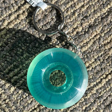 Load image into Gallery viewer, Spitfire Sapphire Wheel Keychain Green
