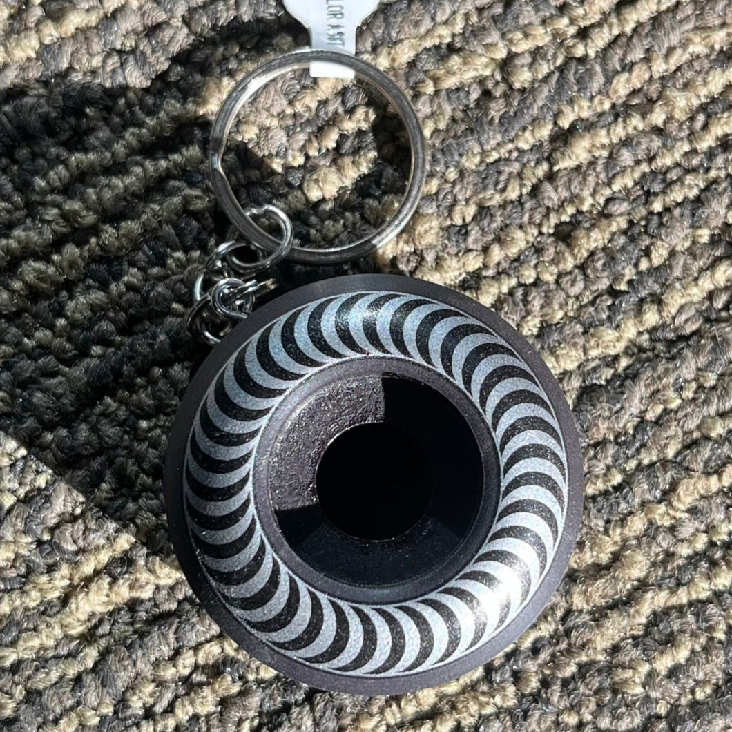 Spitfire keychain in black