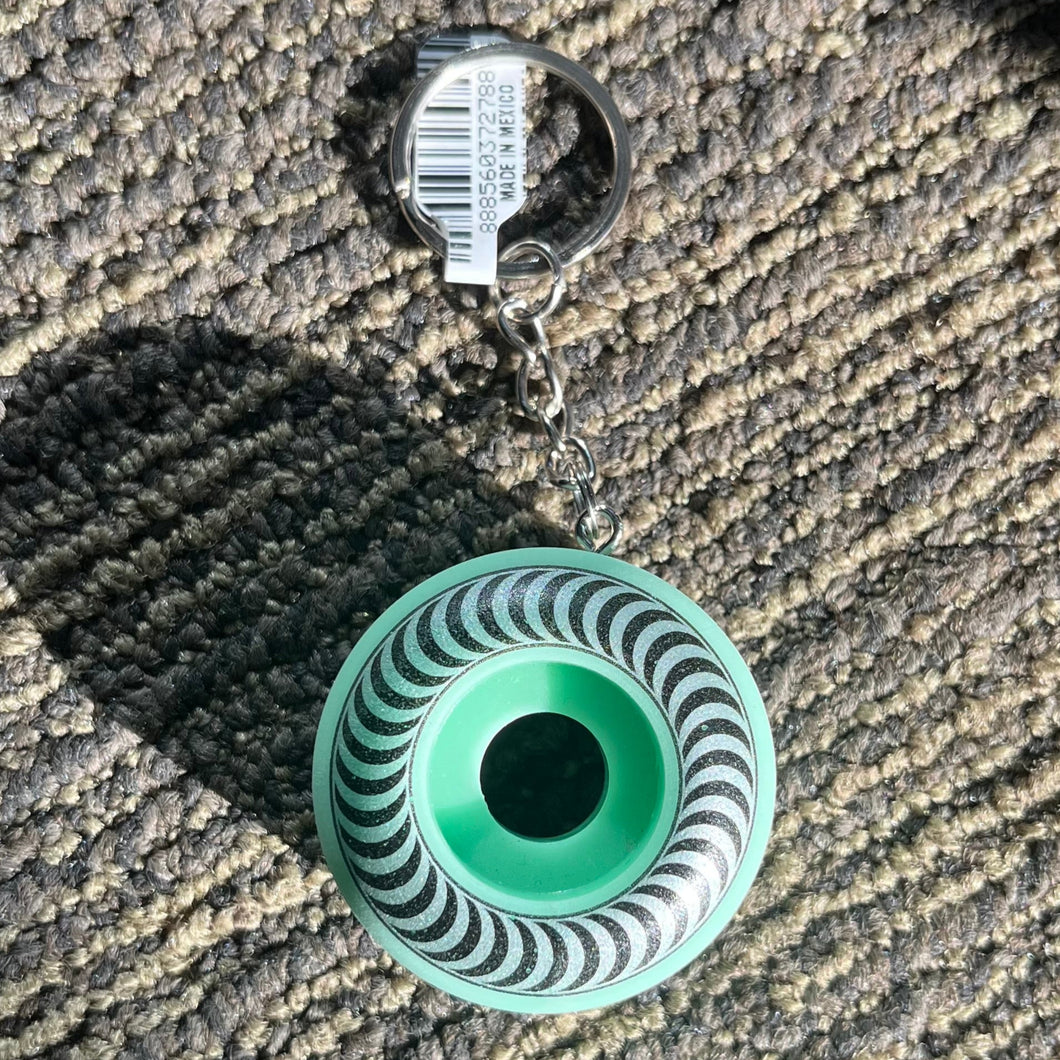 Spitfire Wheel Keychain Mint