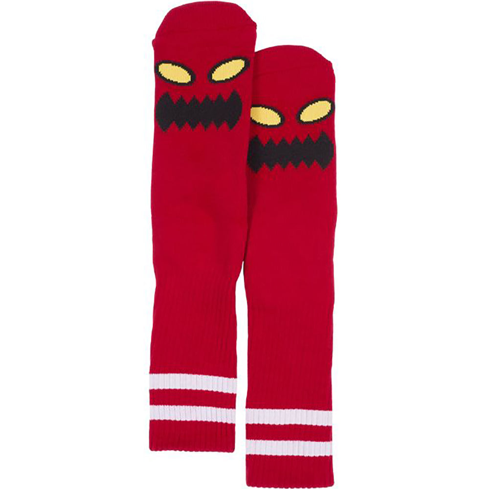 Toy Machine Monster Socks in Red