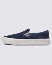 Load image into Gallery viewer, Vans Skate Slip Ons in Wrapped Deep Navy/Vintage White
