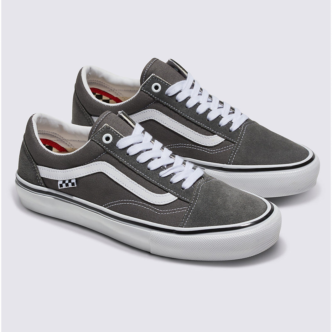 Vans Skate Old Skool in Pewter Grey/White