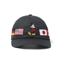 Load image into Gallery viewer, Huf x Mickey Mouse Worldwide Tour Snapback Hat in Navy
