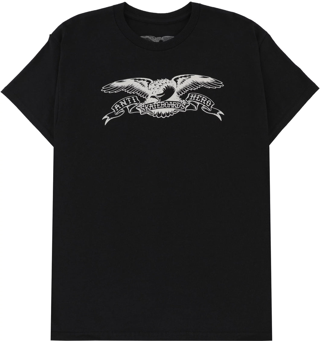 Antihero Basic Eagle Tee in Black/White