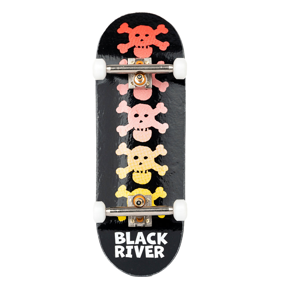 Riverlabel Skulls - Blackriver Pro Complete Fingerboard