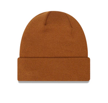 Load image into Gallery viewer, New Era Basic Brown Knit Beanie
