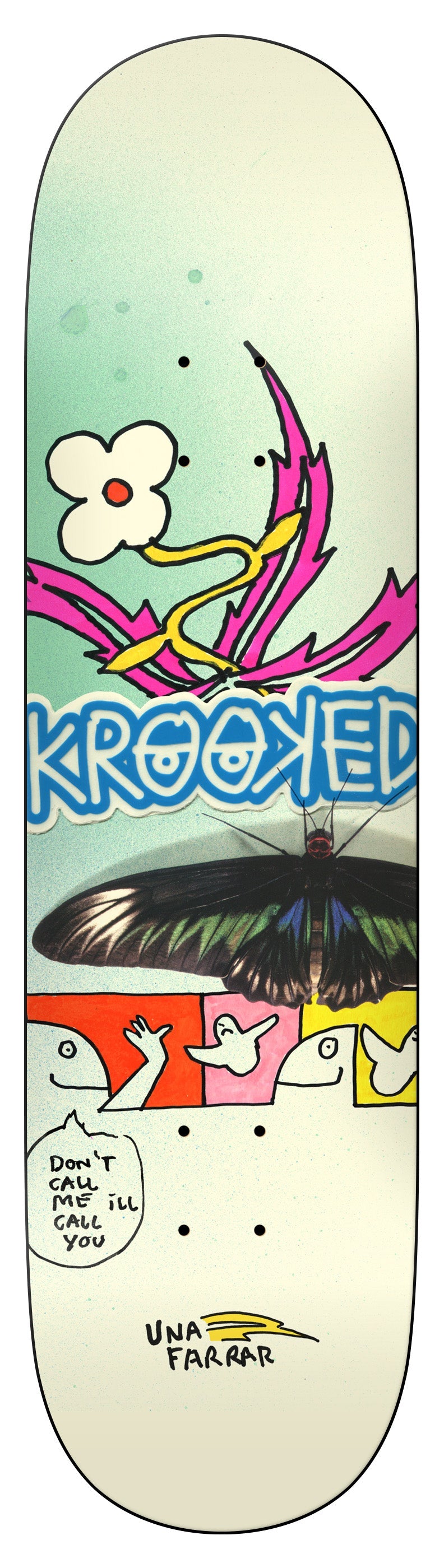 Krooked Una Butterfly Call Deck 8.5