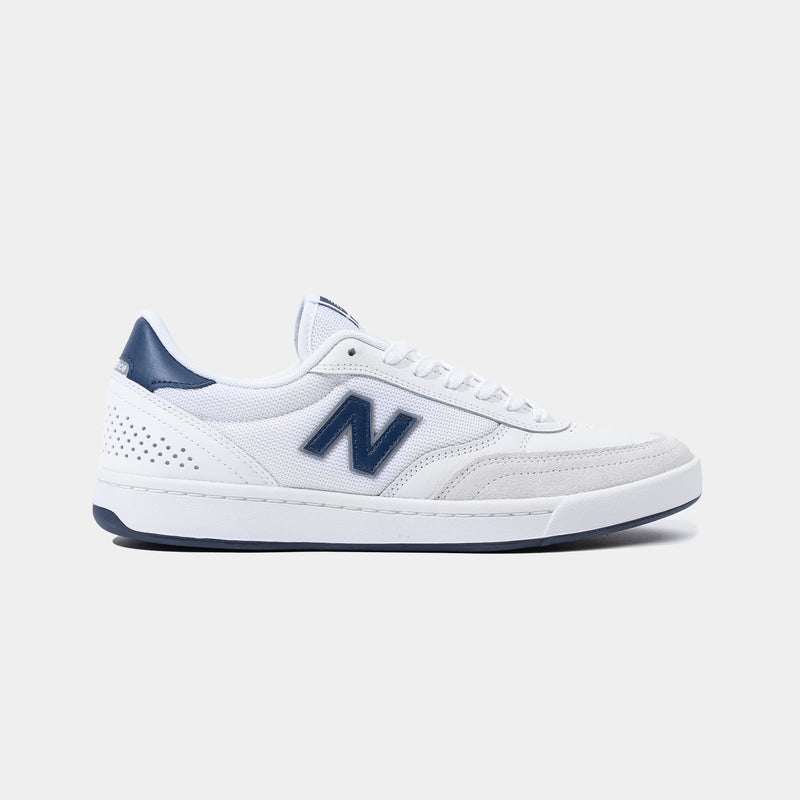 NB Numeric 440 in White with Navy