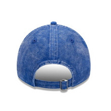 Load image into Gallery viewer, New Era 920 LA Dodgers Adjustable Cap in Washed Blue Corduroy
