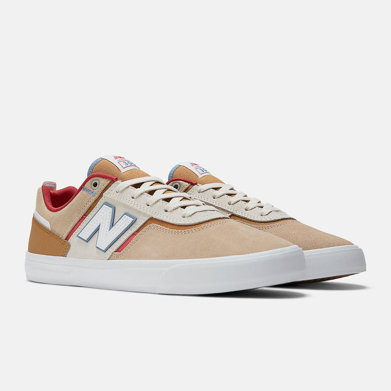 NB Numeric 306 Jamie Foy in Tan with White